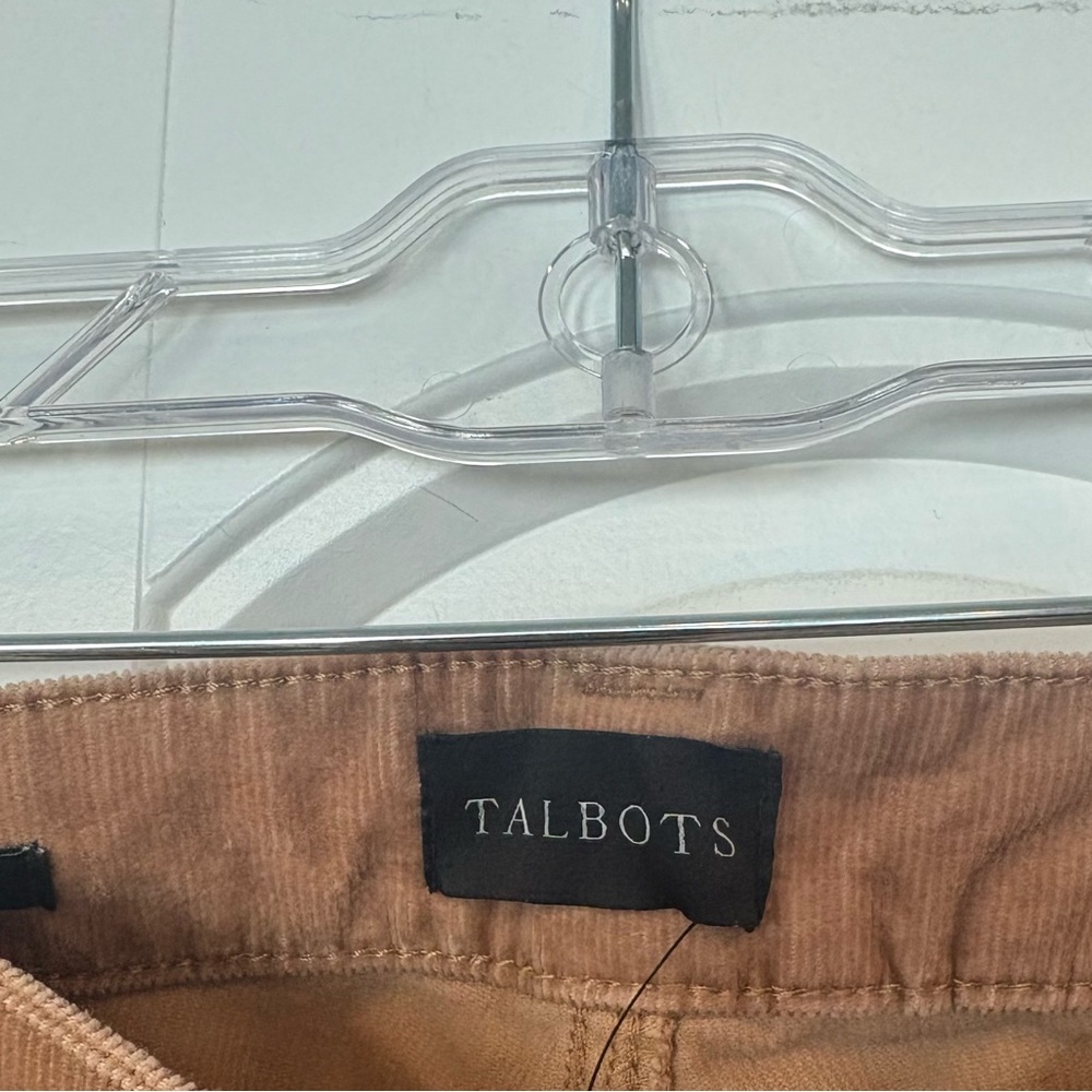 Talbots Tan Straight Leg Corduroy Pants Size 22W‎ - Picture 8 of 9